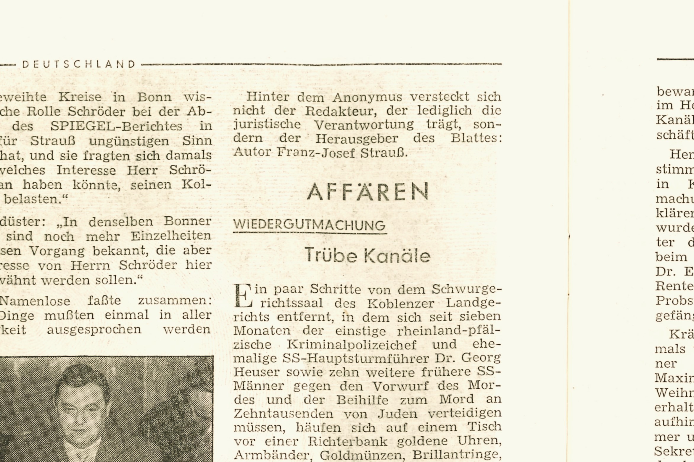»I don’t want to be happy, I want to make money.« Korruptionsaffären und internationale Wirtschaftskriminalität in der rheinland-pfälzischen Wiedergutmachungsverwaltung (1956-1964)