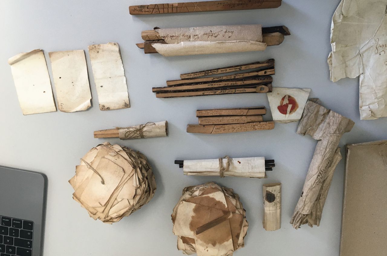 Wissensspeicher. Zur materiellen Kultur der Buchführung im Mittelalter.